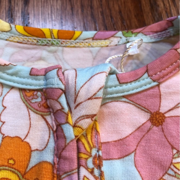 NEW Angel Dear Groovy Floral Footie - Picture 5 of 8